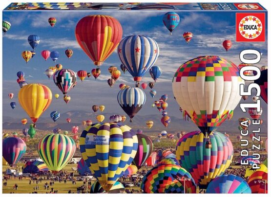 1500PCS. PUZZLE GLOBOS AEROSTATICO