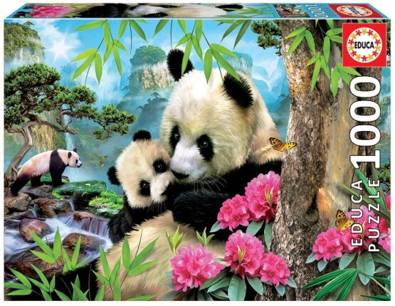 1000PCS. PUZZLE OSOS PANDA