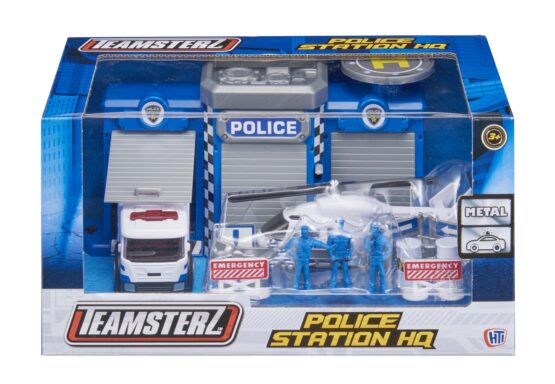 TZ 4″ POLICE HQ PLAYSET-14PC