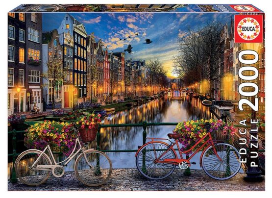 2000PCS. PUZZLE AMSTERDAM