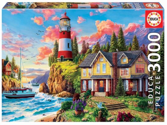 3000PCS. PUZZLE FARO CERCA DEL O