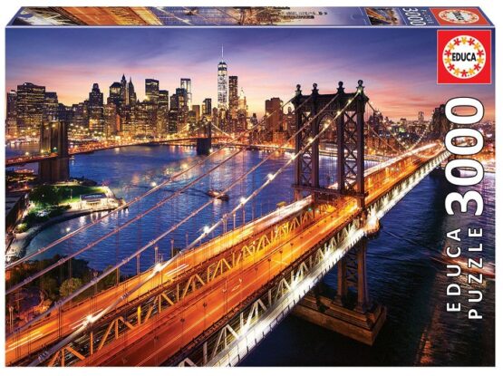 3000PCS. PUZZLE MANHATTAN AL ATA