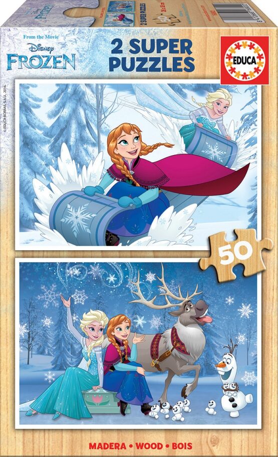 2×50 FROZEN PUZZLES