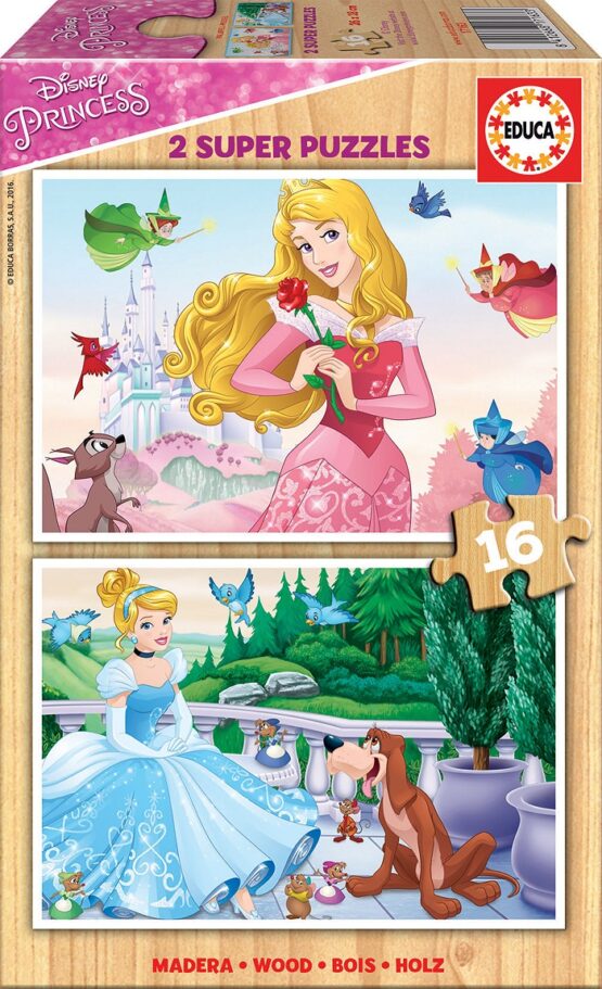 2X16 PRINCESAS DISNEY PUZZLE