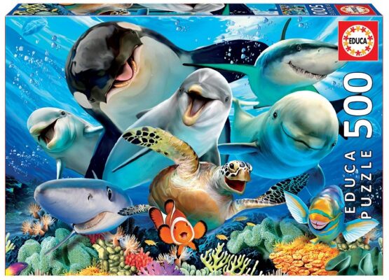 500 UNDERWATER SELFIES PUZZLE