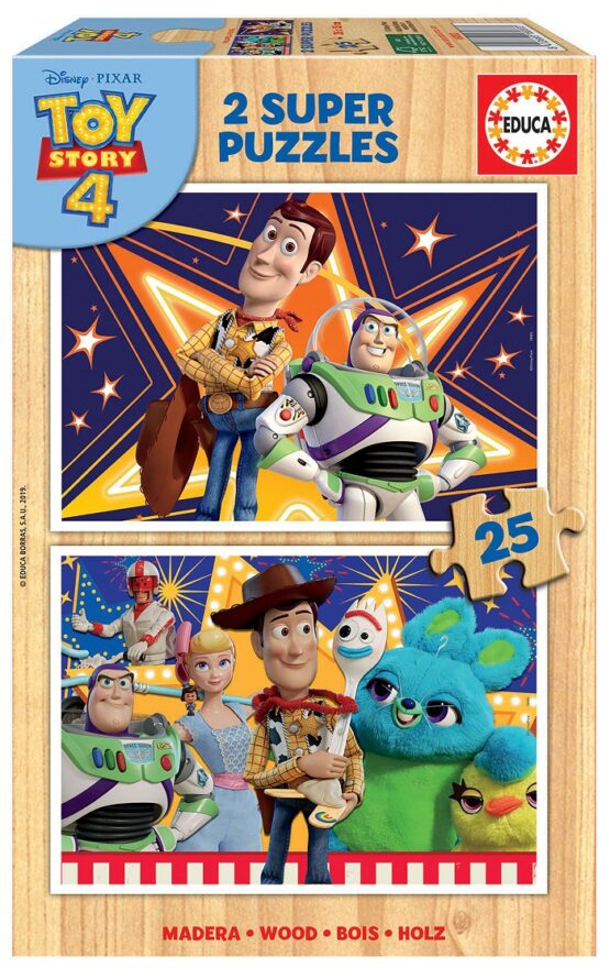 2X25 TOY STORY 4 PUZZLE