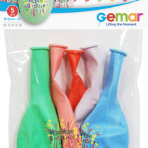 5 PRINTED BALLOONS GS110 H.BIRTHDAY IMPRINT #751